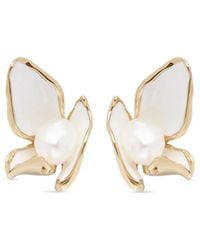 Erdem - Orecchini Con Perle - Lyst