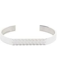 Le Gramme - Pyramid-Guilloche Bracelet - Lyst