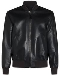 Mackage - Reversible Leather Bomber Jacket - Lyst