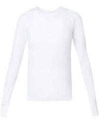 Sweaty Betty - Athlete Seamless Ribbed-Knit Long-Sleeve Top - Lyst