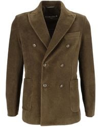 Circolo 1901 - Double-Breasted Textured Blazer - Lyst