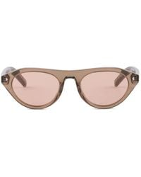 Prada - Sunglasses With Iconic Metal Plaque - Lyst