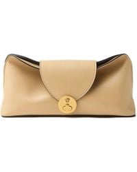 Versace - Vivian Leather Clutch Bag - Lyst