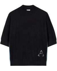 AN-Y1 - Crew Neck Short-Sleeve Top - Lyst