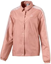 PUMA - Classics Logo T7 Jacket - Lyst