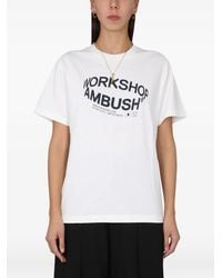 Ambush - Logo Cotton T-Shirt - Lyst
