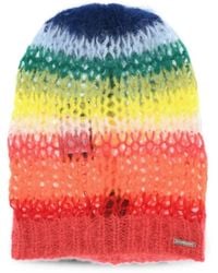 DSquared² - Ombré Open-Knit Beanie Hat - Lyst
