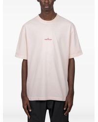 Stone Island - Regular-Fit T-Shirt With Desert Print - Lyst