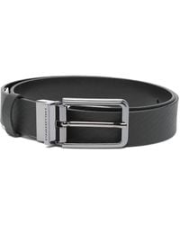 Karl Lagerfeld - テクスチャード バックル ベルト - Lyst