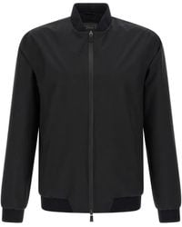 Herno - Full-Zip Functional Bomber Jacket - Lyst