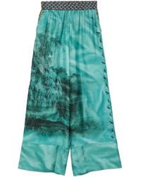 Pierre Louis Mascia - Hose Mit Print - Lyst
