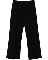 JNBY - Oversized Straight-Leg Trousers - Lyst