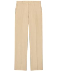 Lardini - Flat-Front Trousers - Lyst