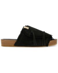 Visvim - Christo Sandalen Mit Fransen - Lyst