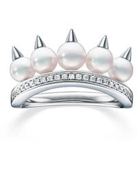 Tasaki - Anello Collection Line Danger - Lyst