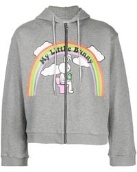 Natasha Zinko - My Little Bunny Graphic-Print Hoodie - Lyst