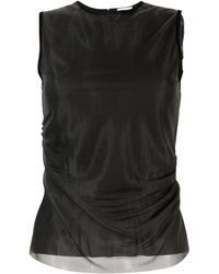 Acne Studios - Ruched Tank Top - Lyst