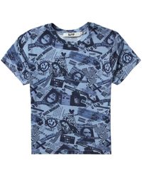 SJYP - T-Shirt mit grafischem Print - Lyst