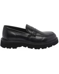 Pawelk's - Penny-Slot Leather Loafers - Lyst