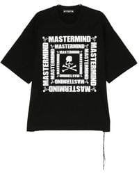 MASTERMIND WORLD - Skull-Print Logo-Print T-Shirt - Lyst