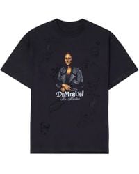 DOMREBEL - She Is Her Graphic-Print T-Shirt - Lyst