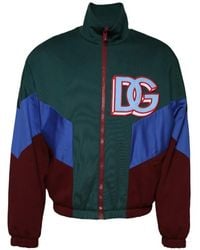 Dolce & Gabbana - Jacke Mit Logo-Patch - Lyst