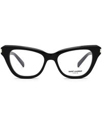 Saint Laurent - Cat-Eye Eyeglass Frames - Lyst