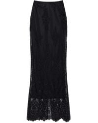 Aniye By - Silva Lace Floral-Pattern Midi Skirt - Lyst