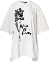 COMME DES GARÇON BLACK - X Nike Graphic-Print T-Shirt - Lyst