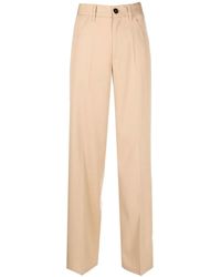 Jil Sander - Straight-Leg Wool Trousers - Lyst