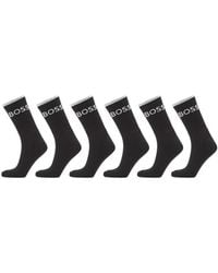 HUGO - Strippe Socks (Set Of Six) - Lyst