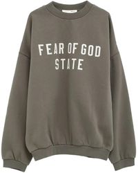 Fear Of God - Embroidered-Logo Sweatshirt - Lyst