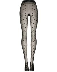 Wolford - Daisy Patterned Tights - Lyst