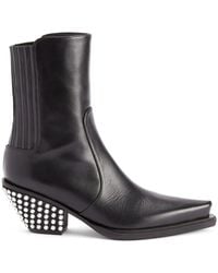 Giuseppe Zanotti - Yanhira 75Mm Crystal-Embellished Ankle Boots - Lyst