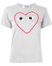 COMME DES GARÇONS PLAY - Tshirt - Lyst