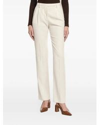 Brunello Cucinelli - Pleated Tailored Trousers - Lyst