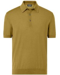 ZEGNA - Short-Sleeve Polo Shirt - Lyst