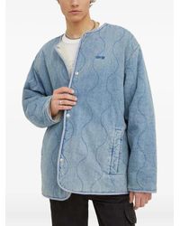 Levi's - Gesteppte Abbots Jacke - Lyst