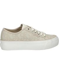 Calvin Klein - Platform Logo Low-Top Sneakers - Lyst