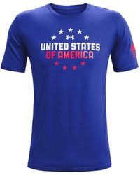 Under Armour - Graphic-Print T-Shirt - Lyst