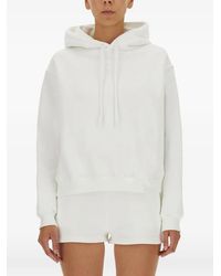 T By Alexander Wang - Sudadera Con Capucha Y Detalle De Logo - Lyst