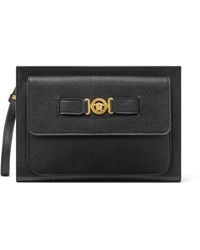 Versace - Medusa Biggie Clutch - Lyst