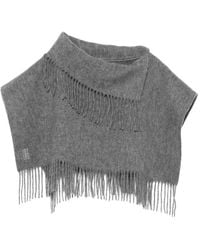 By Malene Birger - Fringe-Edge Wool Scarf - Lyst