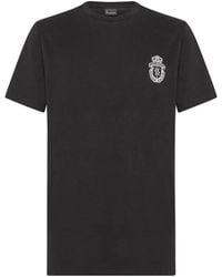 Billionaire - T-Shirt Round Neck Ss Lion - Lyst