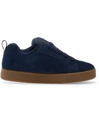 DC Shoes - Court Graffik Logo-Appliqué Suede Sneakers - Lyst