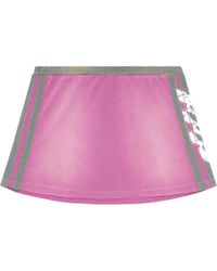DIESEL - Sun-Faded Mini Skirt - Lyst