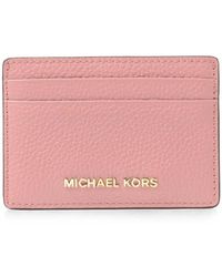 Michael Kors - Leather Card Case - Lyst