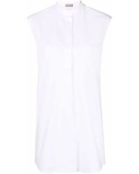 Mrz - Sleeveless Cotton Shirt - Lyst