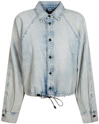 Haikure - Keira Buttoned Denim Shirt - Lyst