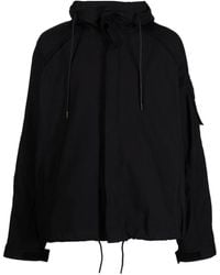 Juun.J - Drawstring Hood Shirt Jacket - Lyst